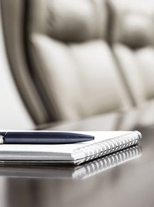 court reporting notepad